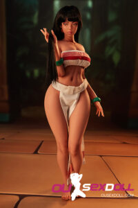 Wheat Skin Mini Realistic Sex Doll 8