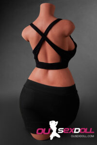 E Cup Black Skin Sexy Realistic Sex Doll Torso 6